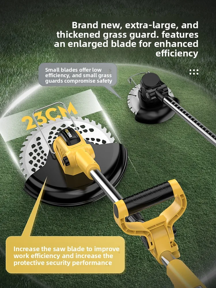 

Электрическая газонокосилка, небольшая бытовая газонокосилка, триммер для газона с литиевой батареей, мощная газонокосилка