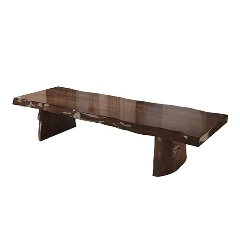 Factory Modern Design Coffee Table Adjustable Solid Wood Chinese Coffee Table and Chair