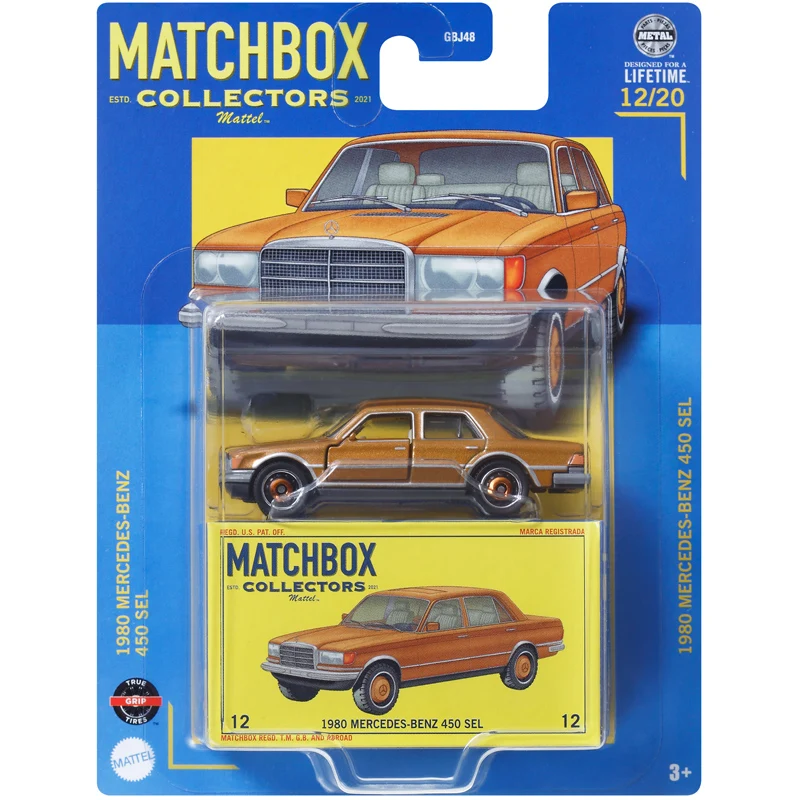 Mattel Matchbox collector Car Toys para niños 1:64 Diecast BMW M3 Audi Coupe Ford Model Roadster BENZ UNIMOG Model, regalo de cumpleaños