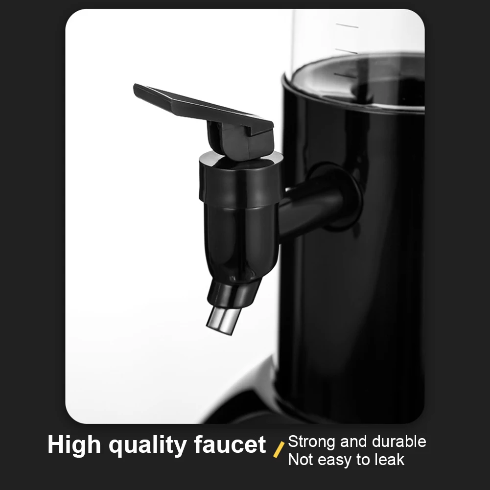 3L البيرة موزع المشروبات موزع مصباح ليد منضدية الخمور موزع شفافة شرب موزع بار الملحقات #5