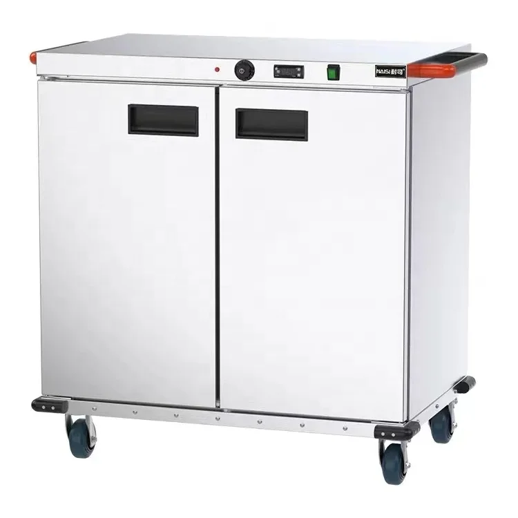 Hotel Banquet Trolley Food Warmer For Catering Stainless Steel Food Warmer Cabinet