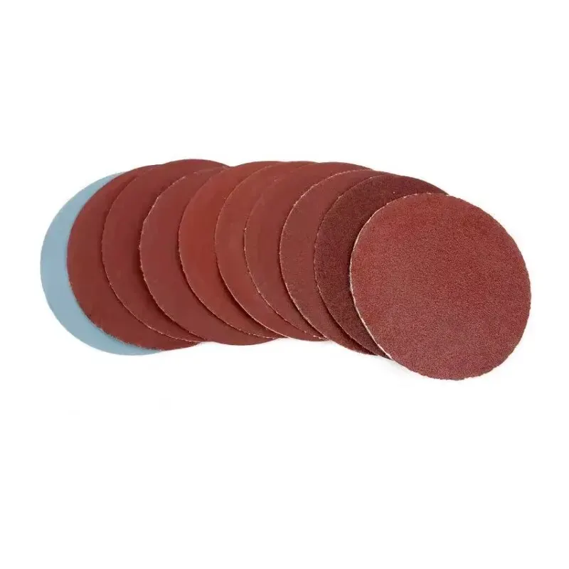 ITLY 1 Inch 100 Piece Sandpaper Set 25mm Sanding Disc Sanding Disc Abrasive Paper 1 Inch Abrasive Polishing Pad for Dremel Tools