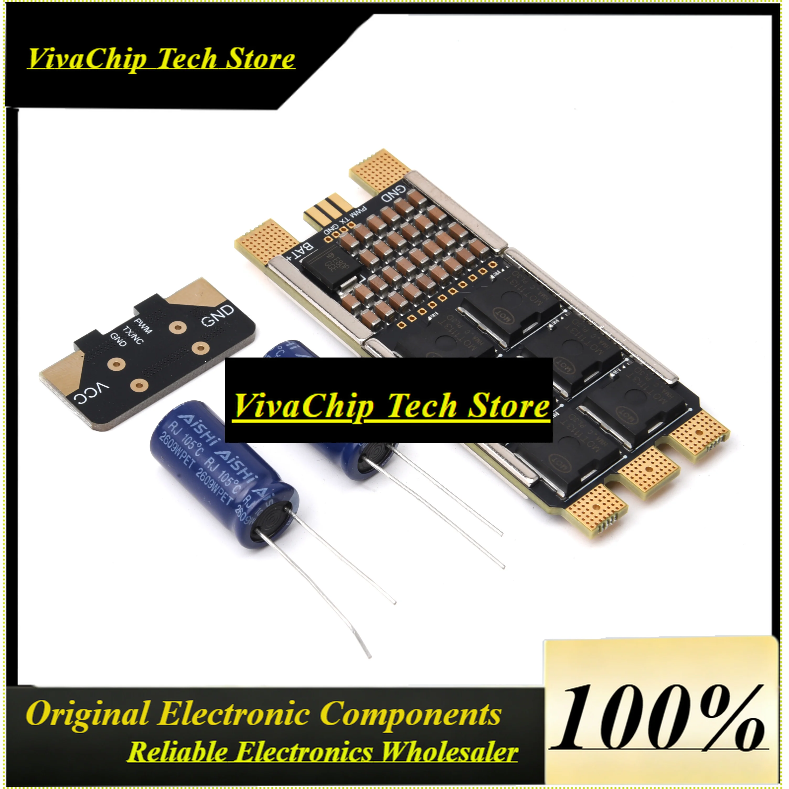 VivaS120A Brushless BLheli-s BLS ESC Speed Controller 6-12S For 18 Inch RC FPV Racing Drone Quadcopter X-Class Parts