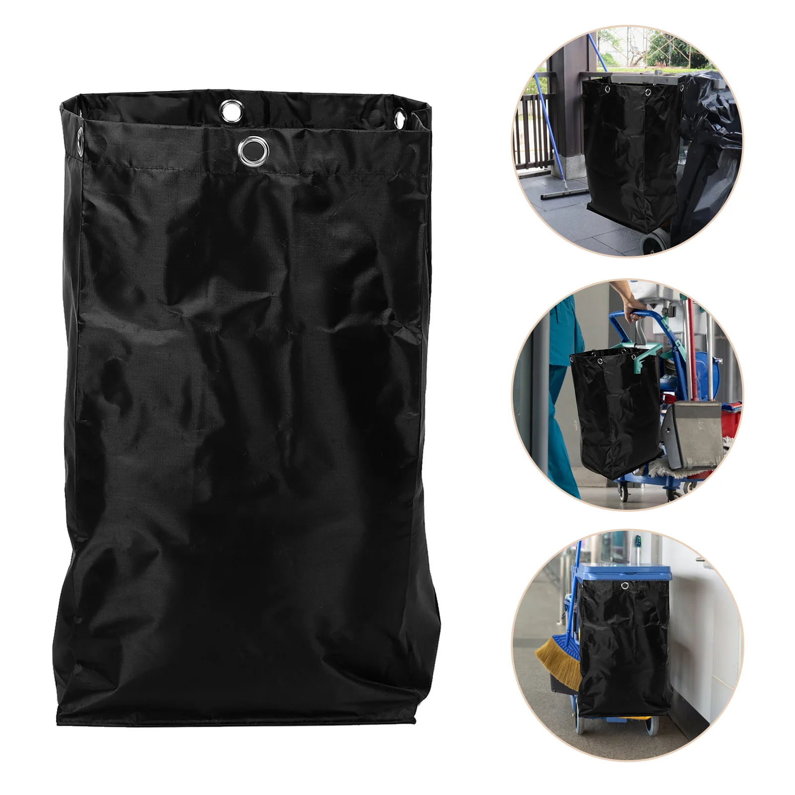 

Clean Car Storage Bag Replacement Cleaning Janitorial Bags Trolley Cart Trash Collection Canvas Supply