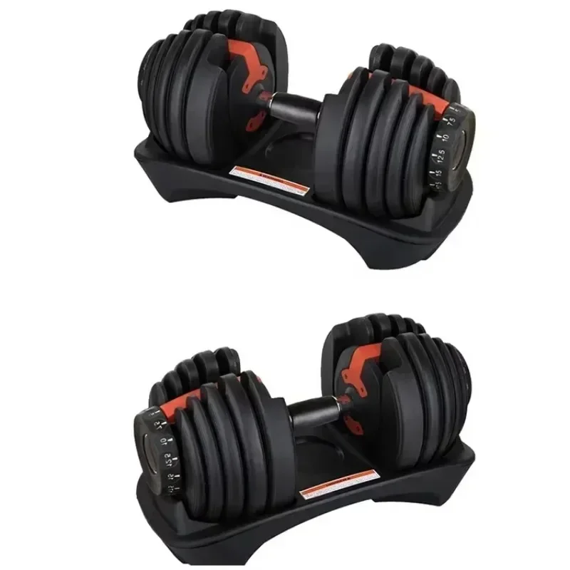 Custom Logo Gym Home Weightlifting Ergonomic 3 Seconds Set Weight 16 24 40 Kg Adjustable Dumbbell For Sale