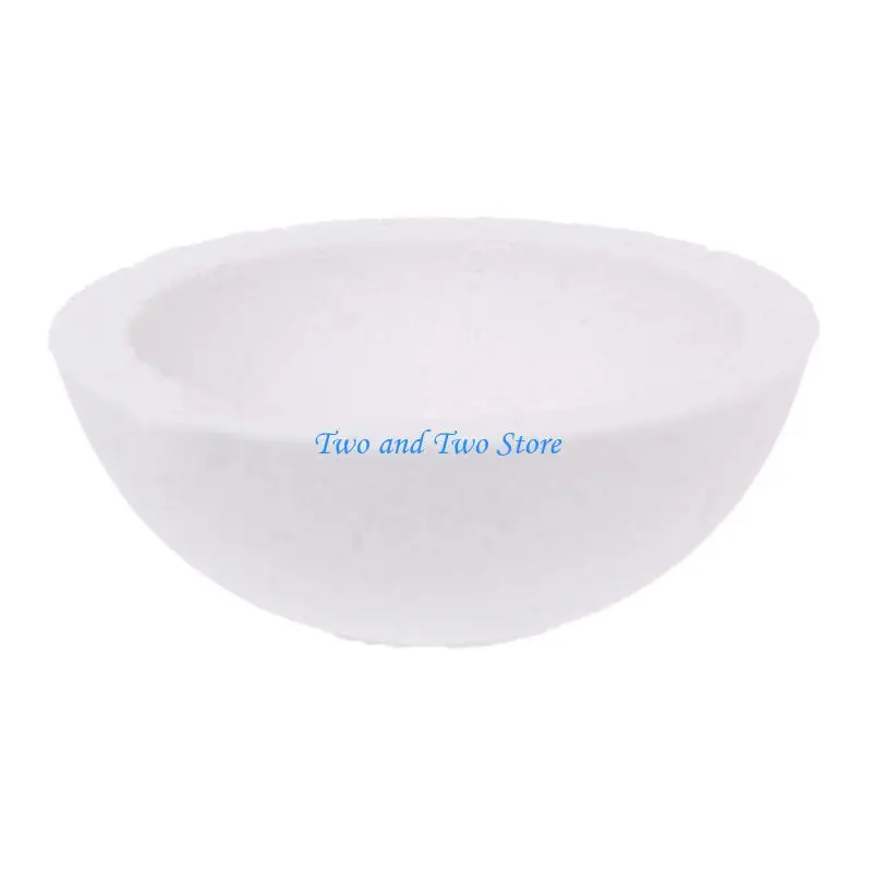 HX6F New 150 Grams High Temperature Silica Melting Crucible for Gold & Silver