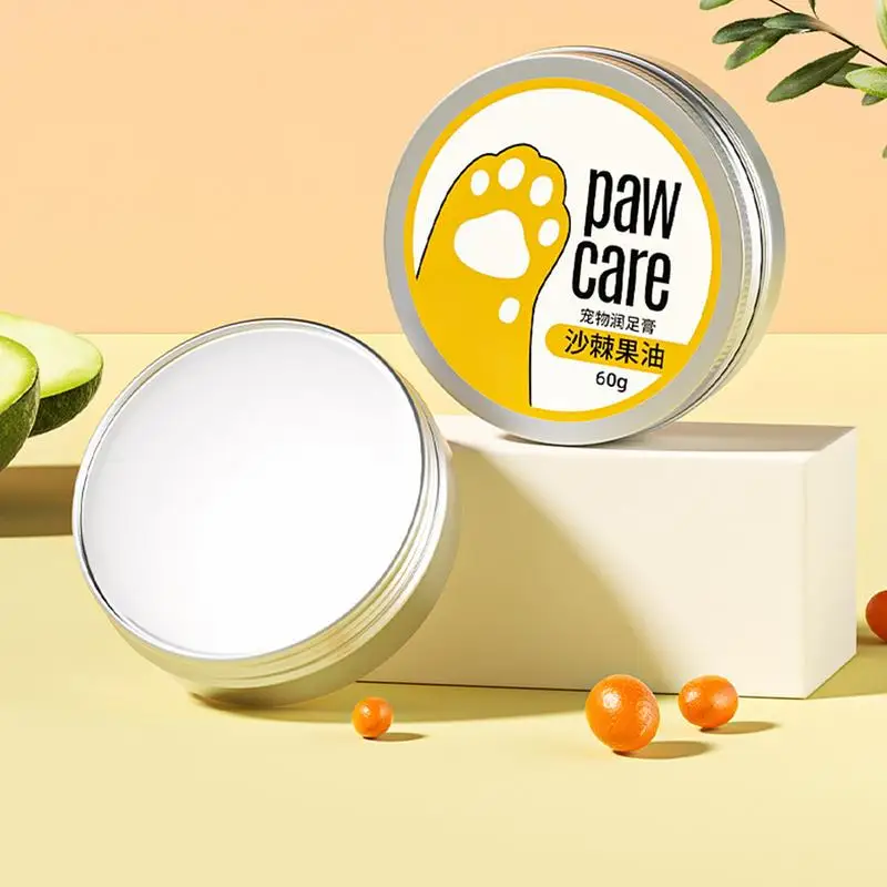 Moisturizing Dog Paw Balm 60g Natural Cream Dog Paw Wax Paw Care Cream Natural Cream Effective Paw Protectors Moisturizing Cream