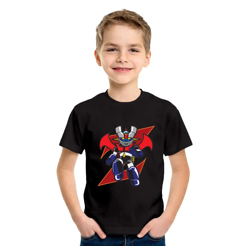 Japanese Anime Mazinger Z Cartoon Patches for Clothes Heat Transfer Thermal Stickers DIY Kids Tshirt Iron on for Women Appliqued