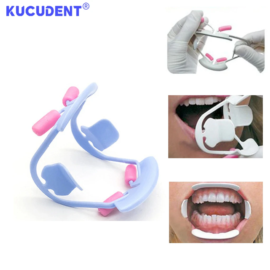 1Pc Dental Mouth Opener Cheek Lip Retractor 3D Mouth Gag Opener Orthodontic Oral Bite Block Dentist Tools Dentistry Materials