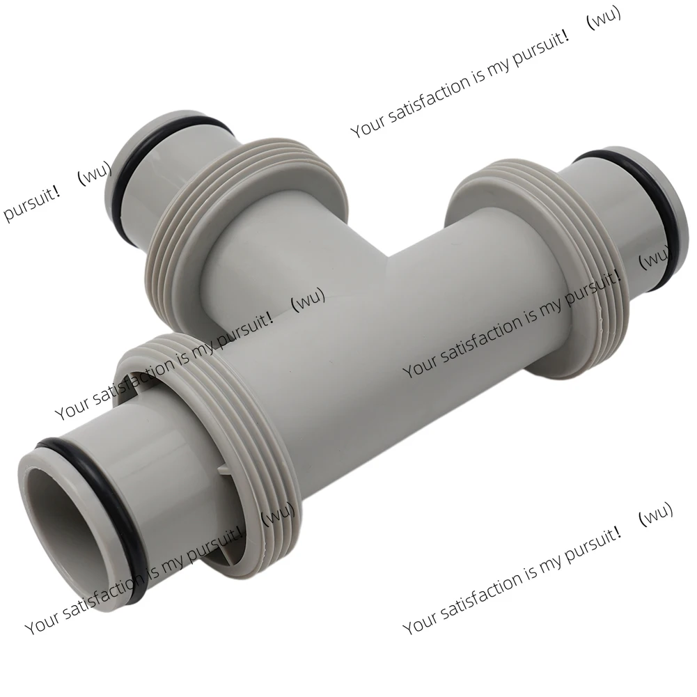 Suitable for parts double split, hose, piston valve PP material, pool pump, rubber O-ring T-connector
