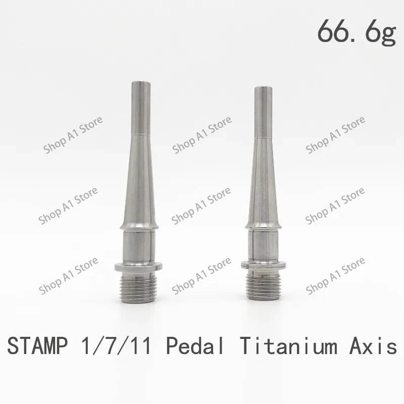 Titanium Alloy Pedal Spindle Ultra Light Upgrade Axle Fit Stamp 1 7 11 MTB Pedal