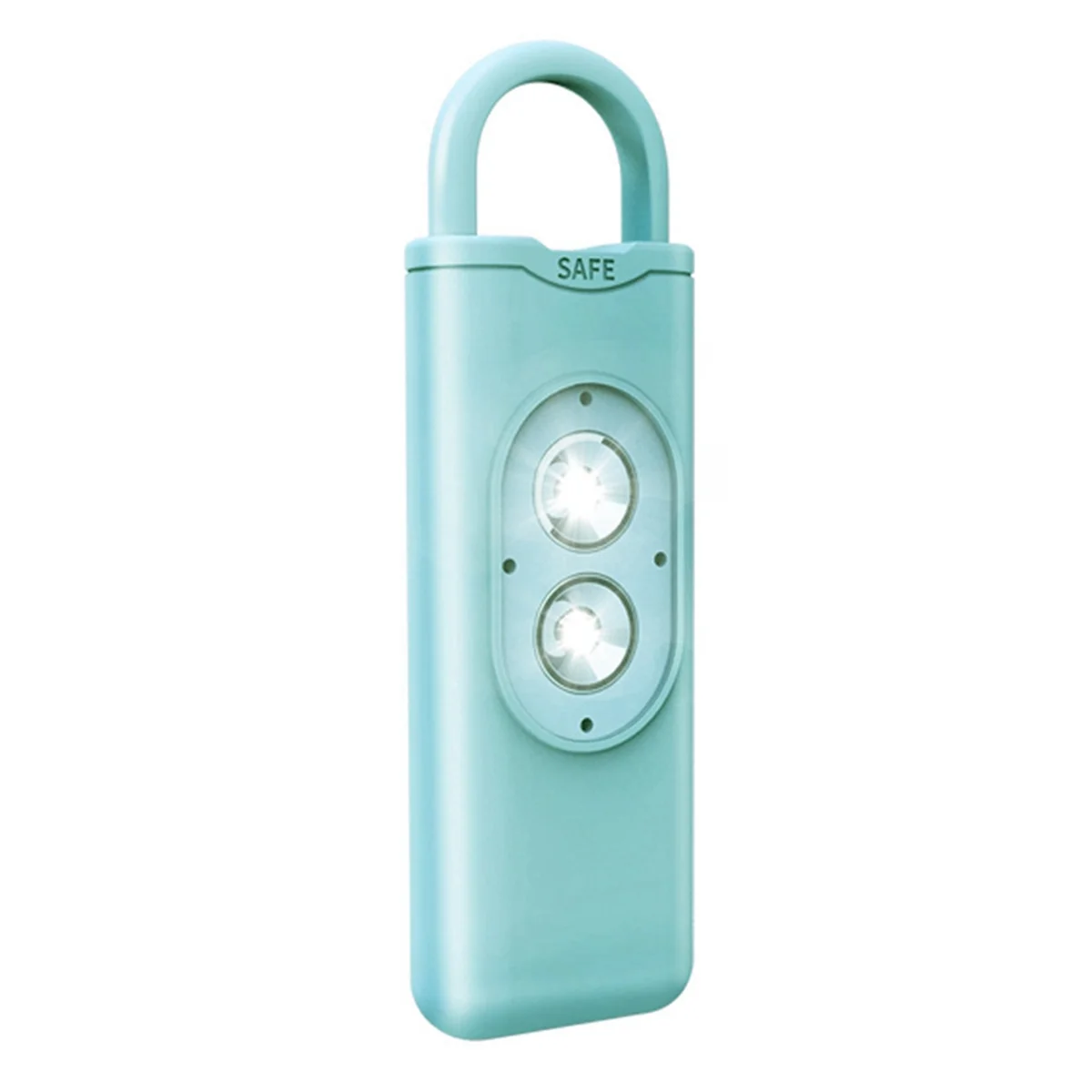 Alarm 130DB Anti-Wolf Alert for Girl Child Women Carrying Scream Loud Panic Alarm Emergency Alarm Keychain Green