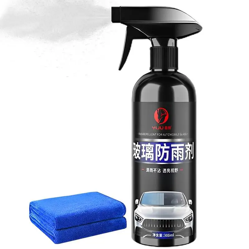 

Car Window Glass Film Anti Fog Coating Agent Water Repellent Rainproof Spray With Towel For Auto Windshield Rearview Mirror