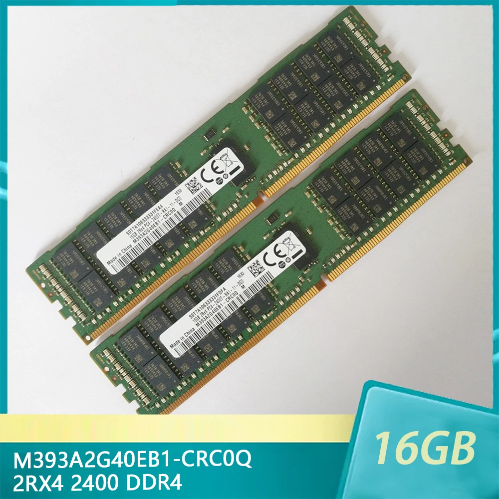 1 pz M393A2G40EB1-CRC0Q RAM 16GB 16G 2 rx4 2400T 2400 DDR4 REG per memoria Server Samsung