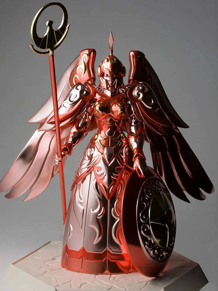 

Saint Seiya Figure Bandai Original 15th Anniversary Athena Action Figurines Toys Kids Gift Collectible Model Doll Anime Statue