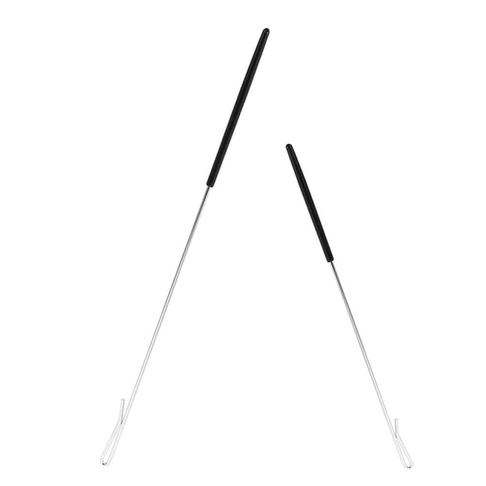 

2Pcs Puppet Hand Rods Metal Control Arm Movement Tools Accessories Joystick Props Stage Performances