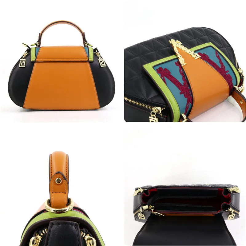 2024 Women Embroidery Top Designer Shell Handbags Fashion Female Diamonds Shoulder Bag Party Evening Cluth Purse Underarm bag ﻿