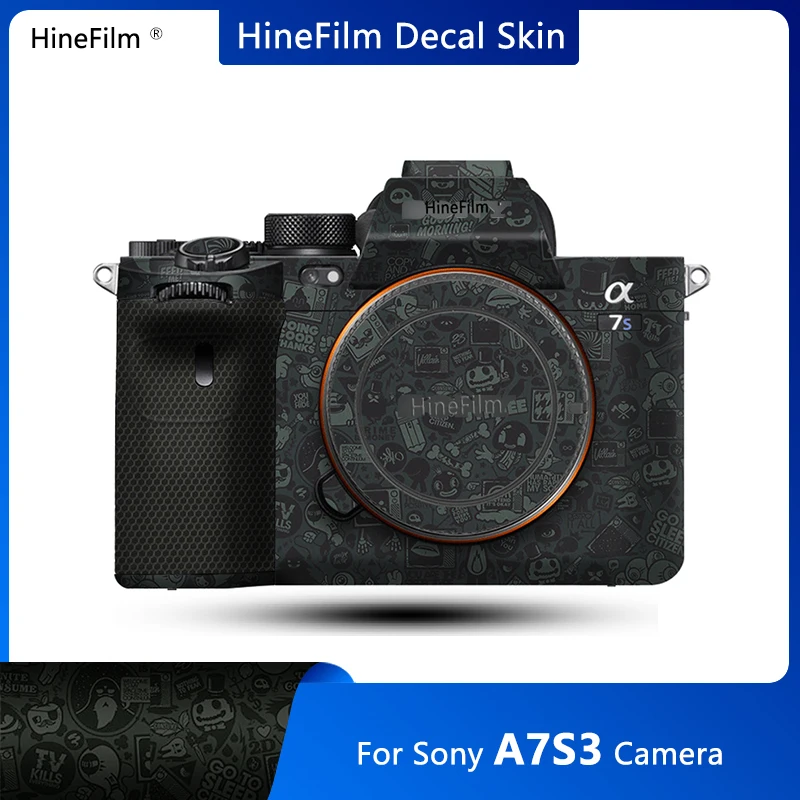 Hinefilm Skin for Sony A7SIII Camera Skin A7S3 Sticker FOR Alpha 7 SIII Camera Protective Cover Film A7S III skin