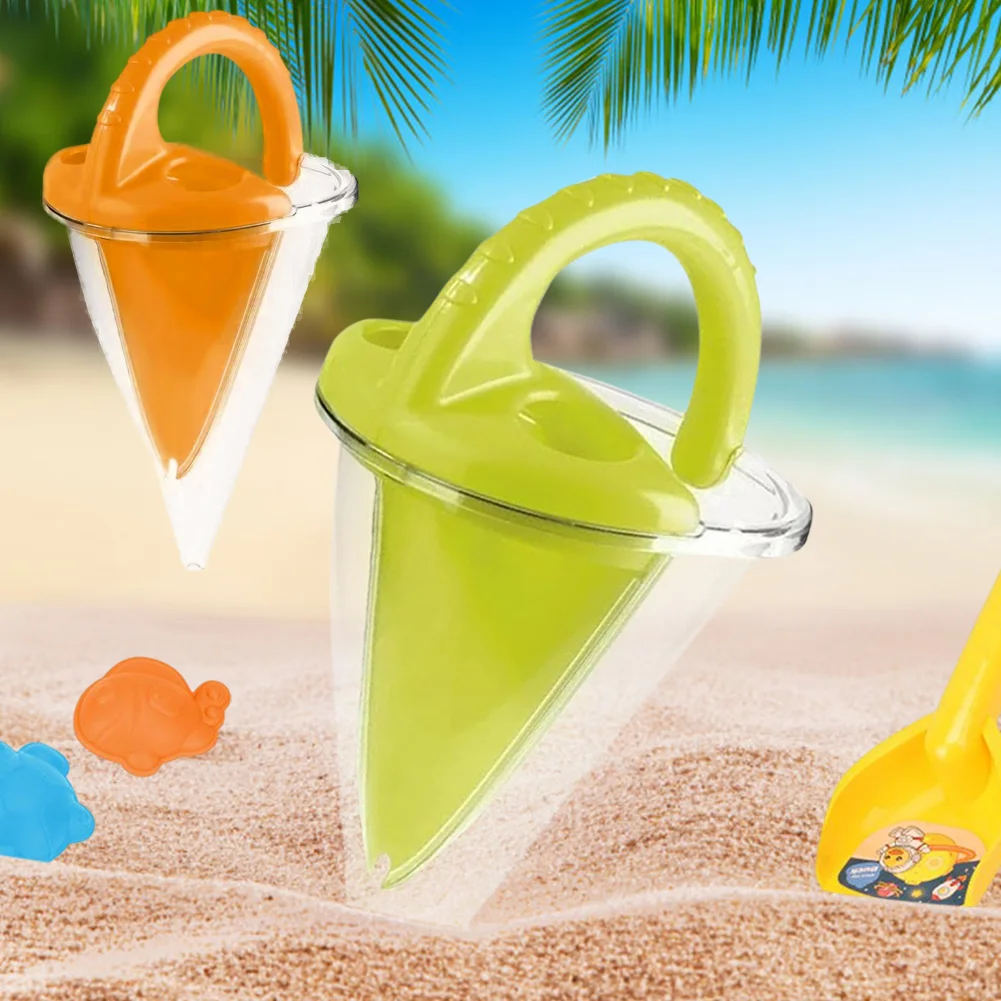 

1PC Beach Funnel Sand Castle Building Tool Sand Water Mixing Funnel Kids Sand Spilling Funnel Digging Tools Sand Toy