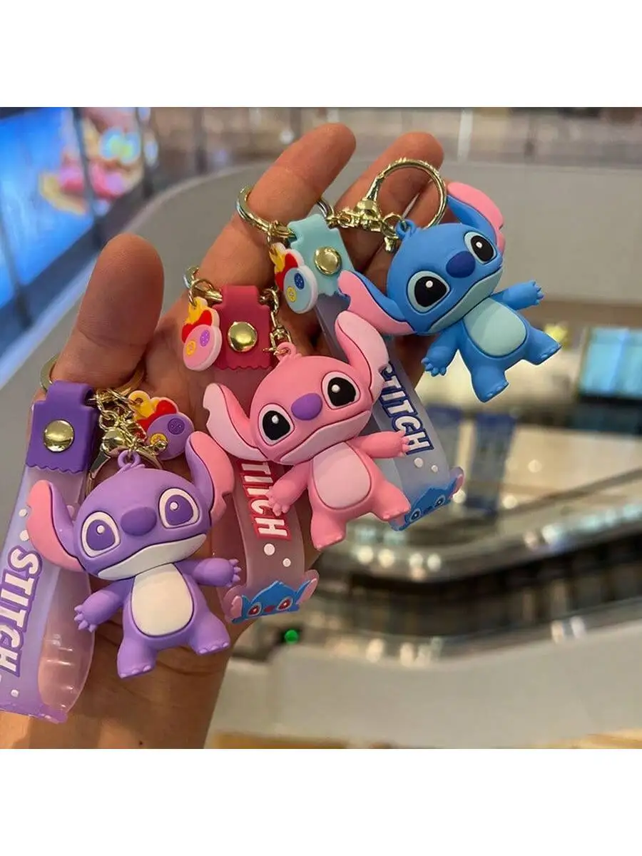 

Брелок с персонажем Стич — прочный, водостойкий и легкий аксессуар для рюкзака, для коллекции фанатов Диснея