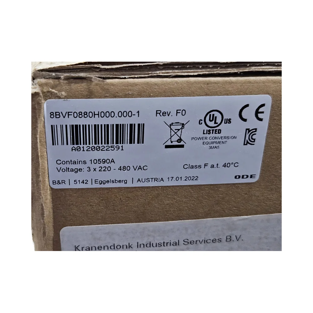 100% New Original  8BVF Series   PLC 8BVF088H000.001-1