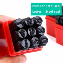All Size Alphabet Letters Number Stamps Punch Set Box Steel Metal Punch Tool For DIY Leather Craft Decoration Jewelry Logo Stamp