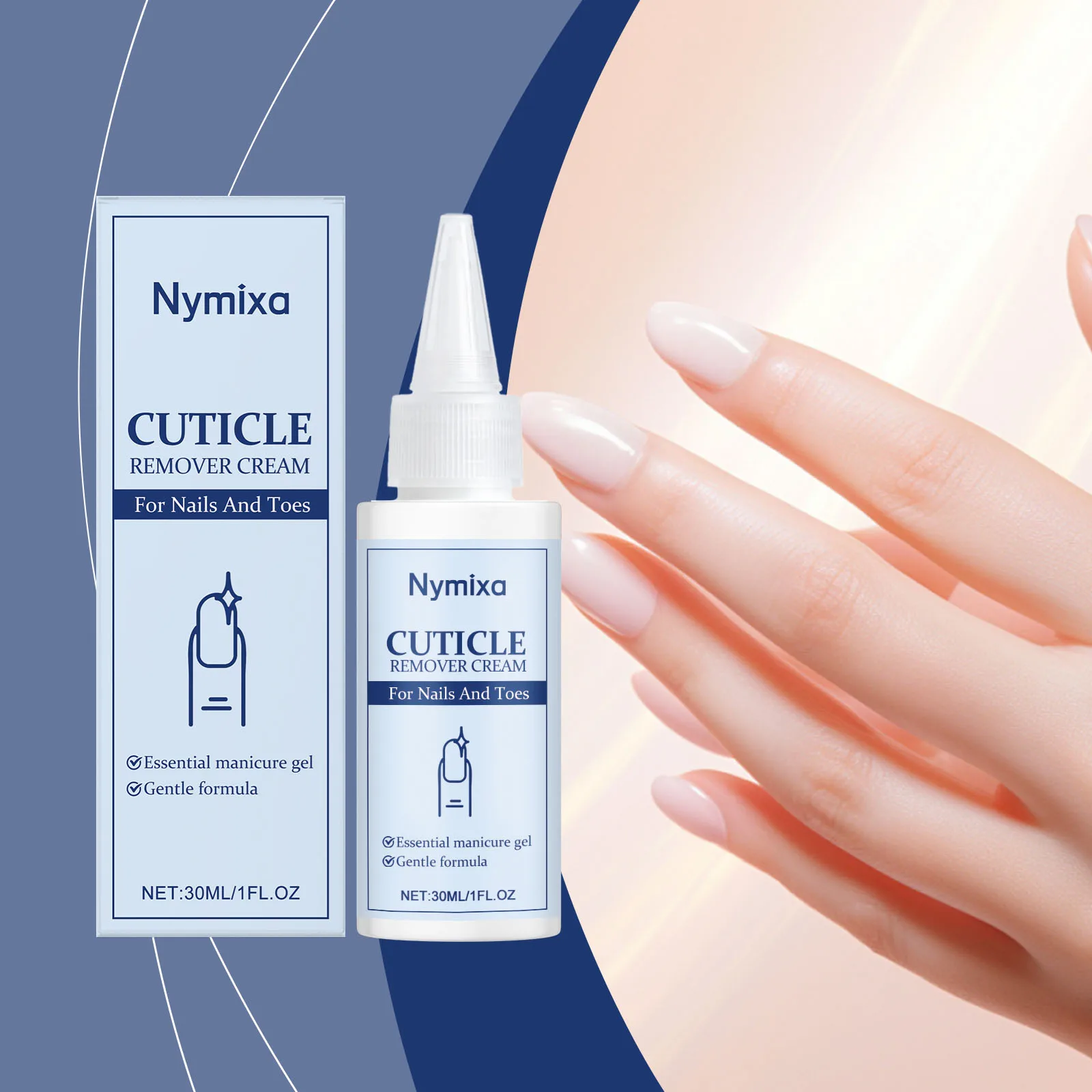 

Cuticle Remover Gel Cuticle Removal & Deep Hydration Ideal Prepping Press-OnsGel Nails & Dry Cuticles Nail Artists