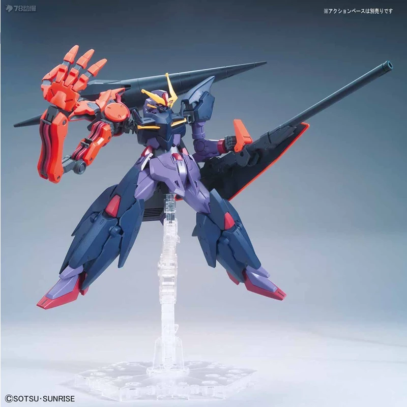 Genuíno original bandai gundam hgbd r 1/144 seltsam anime figura montagem modelo brinquedos presentes colecionáveis ornamentos