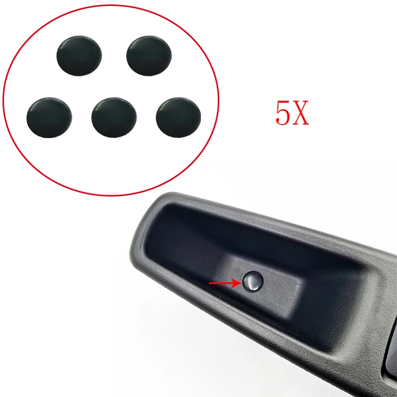 

For Grand Scenic Samsung SM3 5Pcs Car Interior Door Handle Storage Box Screw Nut Cover Plug 7703074513