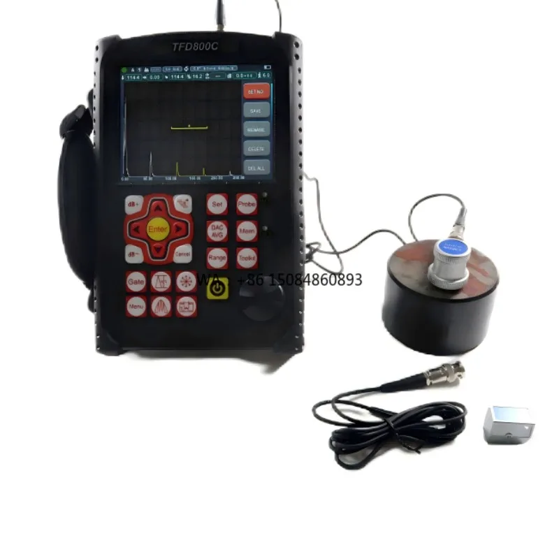 Digital Portable Ultrasonic Flaw Detector Mentor UT Touch-screen Advanced NDT Testing Equipment Industrial