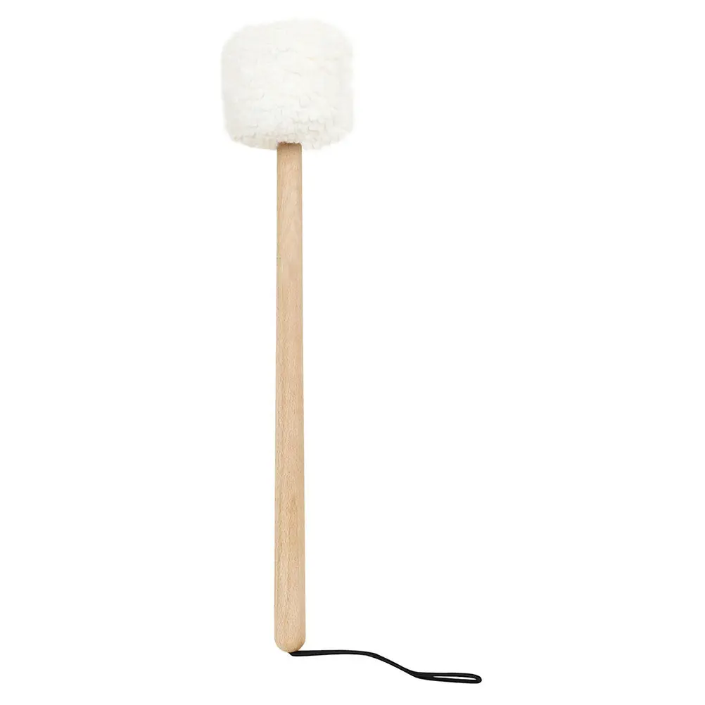 Singing Bowl Mallet Handcrafted Beech Wood Soft Sift Fleece Sound Therapy Gong Stick Tibetan Style Meditation Relaxation
