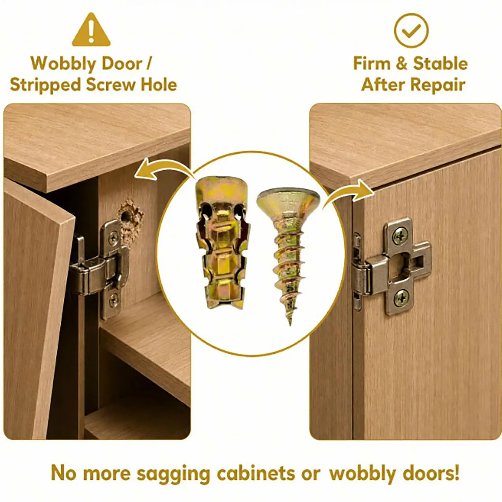 Heavy Duty Hollow Wall Anchors With Screw Metal Self Tapping Screw Drywall Drilling Plug For Plasterboard Concrete Fastener Bolt