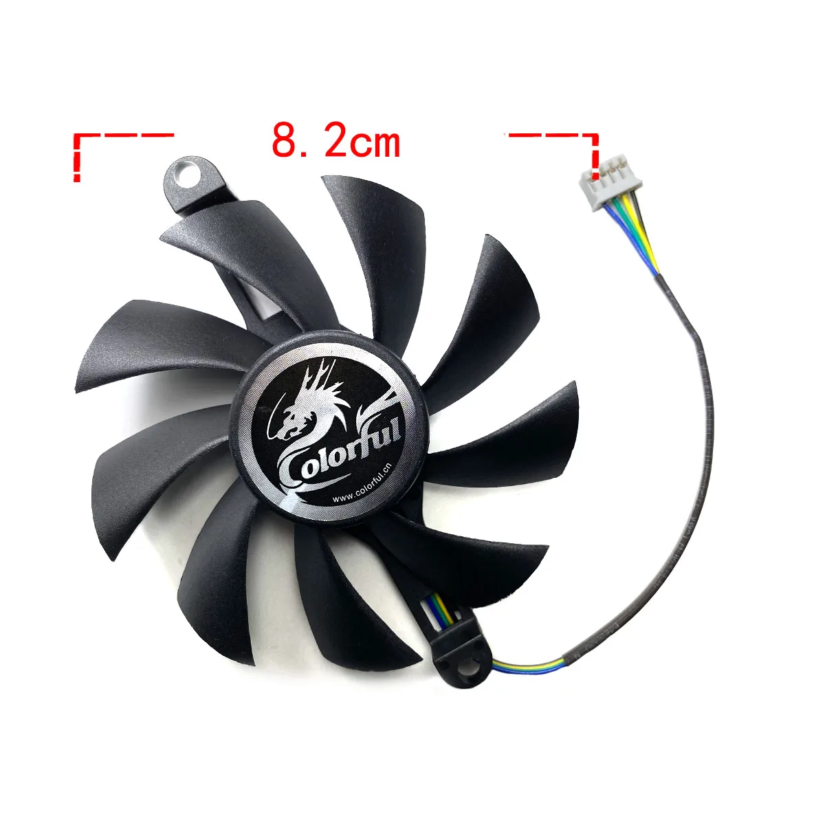 New For COLORFUL GeForce GTX1630 1650 1650S Smart Shark LE Graphics Card Replacement Fan