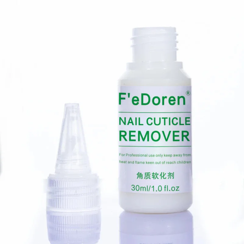 30Ml Nagelriem Verwijderaar Verzachter Vloeibare Exfoliator Cuticula Olie Behandeling Manicure Verzachten Dode Huid Allemaal Voor Manicure Nagels Verzorging