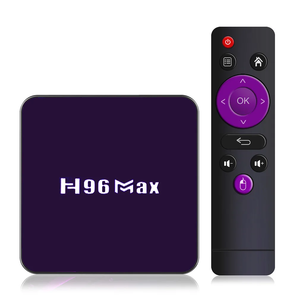 H96 MAX V12 Android 12 Smart TV Box RK3318 4G 64GB 4K 2.4G 5G Wifi BT4.0 Odtwarzacz multimedialny Google Play Global Set top box