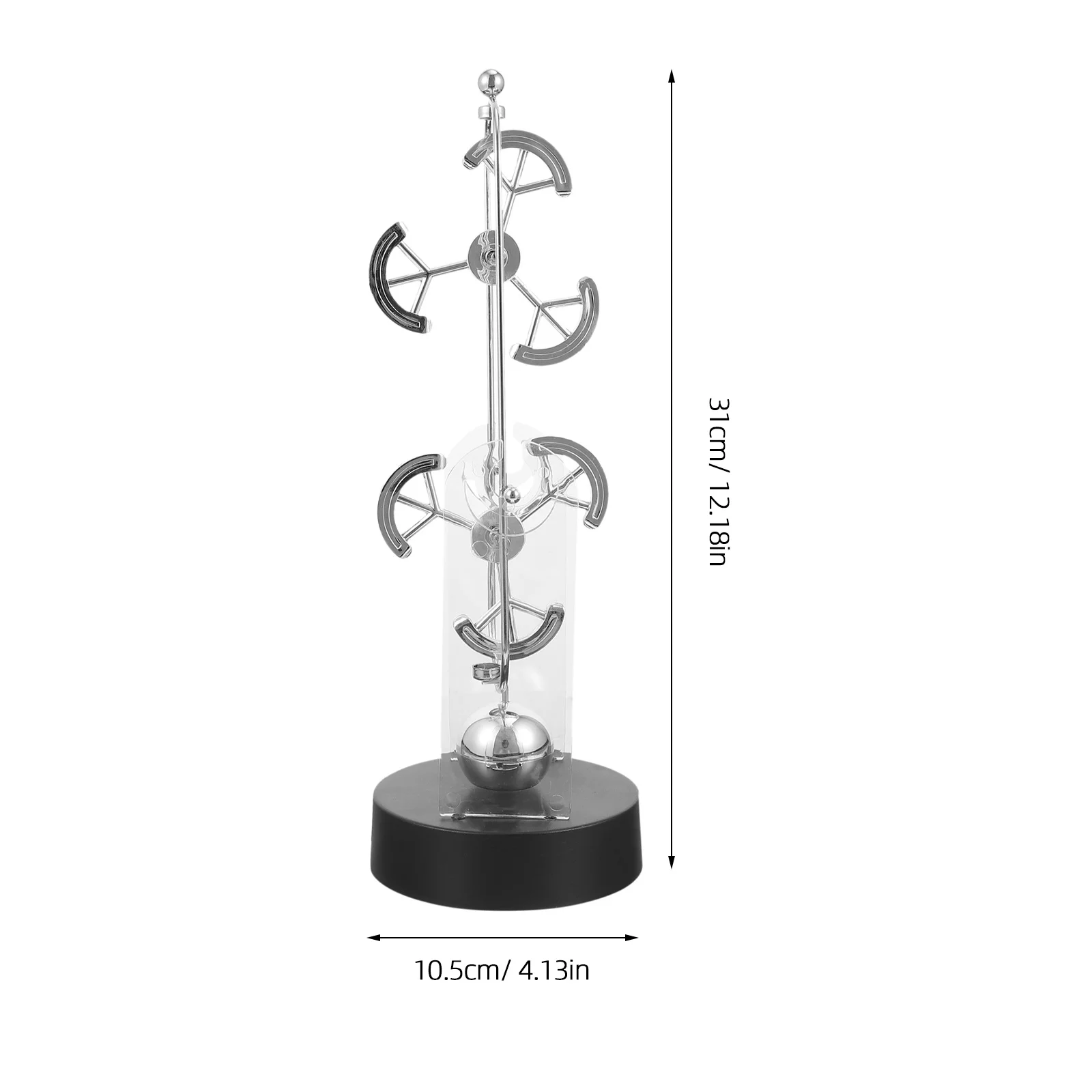 

1Pcs Perpetual Motion Instrument Home Decoration Desktop Adornment Office Ornament Science Educational Perpetual Motion Decor