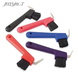 Shires Hoof Pick Brush Weaver Horse Grooming Equestrian Equipment Random Color