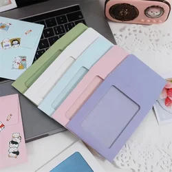 10pcs Idol Photo Cards Envelope Bags 8.5*11cm Paper Window Pouches Jewelry Packing Display Storage Holder Wholesale