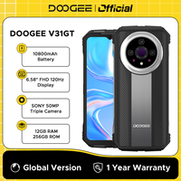 World Premiere DOOGEE V31GT Rugged Phone 6.58” FHD Dimensity 1080 Octa Core 5G Thermal Imaging 10800mAh 66W Fast Charging Phone