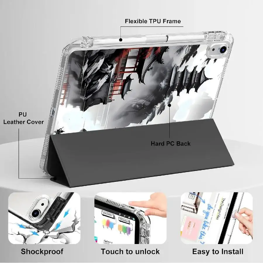 

Snow Mountain Scenery Tablet Case For iPad Pro 2025 Mini 6 7 Air 4 5 M3 M2 M4 11inch 11th 10th 9th 8th 7th 12.9inch Holder Cover