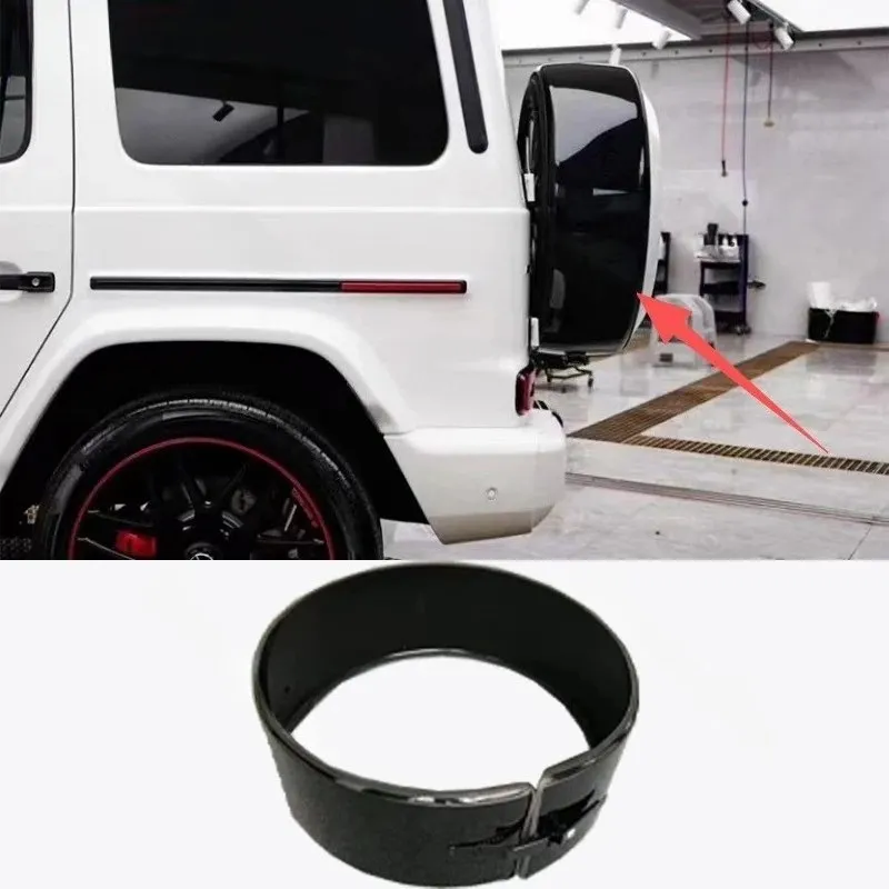2004-2026 Glossy Black Spare Tire Cover Ring  For Ben z G-Class G Wagon W463 W464 G63 AM G G550 G350 G400D G65 G500 G350G G300D