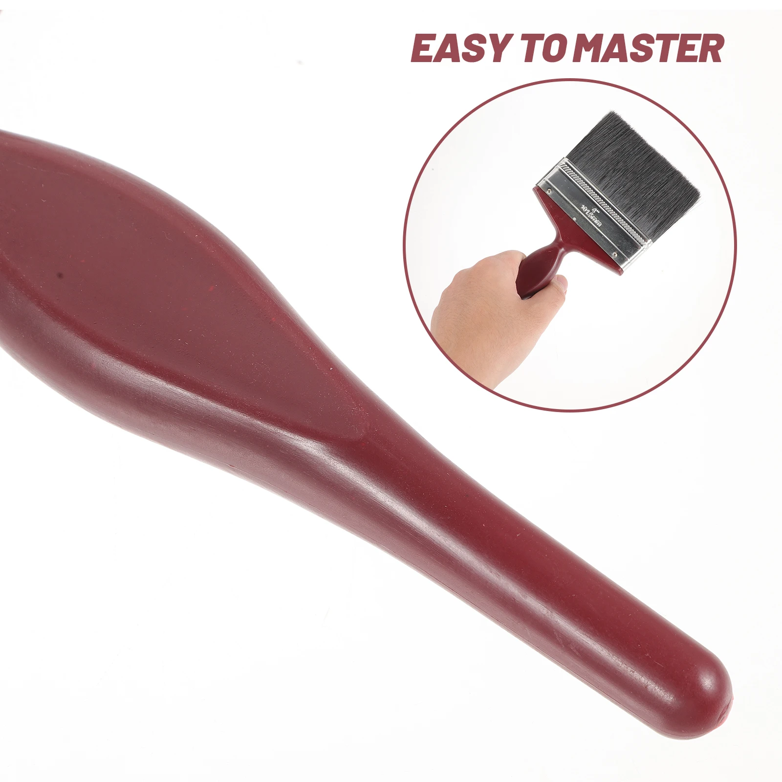 

Large Paint Wood Applicator Flat Wall Floor Painting Tool Durable Bristle Plastic Brush For Wooden Deck Wide Applicator