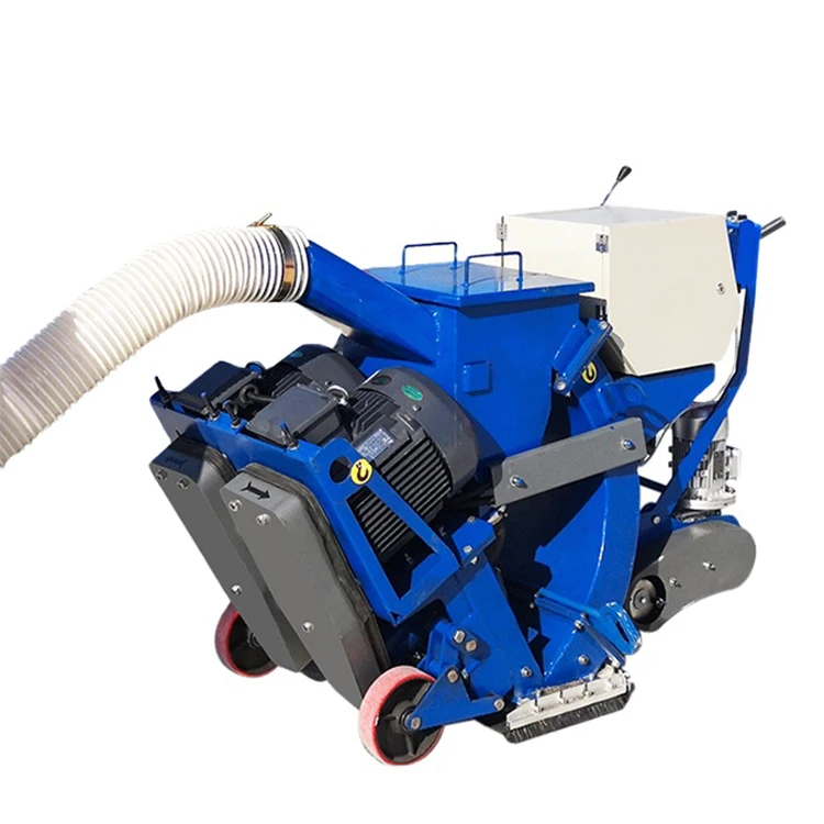 Smart Dust Collecting Road Shot Blasting Machine Concrete Pavement Processing Equipment