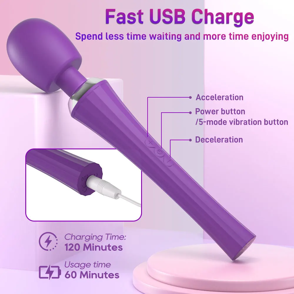 Vibrateur Lapin Puissant Stimulateur De Clitoris Et Point G Feminin_voghion.com