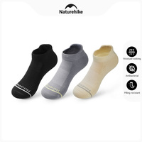 Naturehike Wind Walked Hiking Ankle Socks Short Professional Outdoor Running Hiking Breathable Coolmax Quick-Dry Antibacterial
