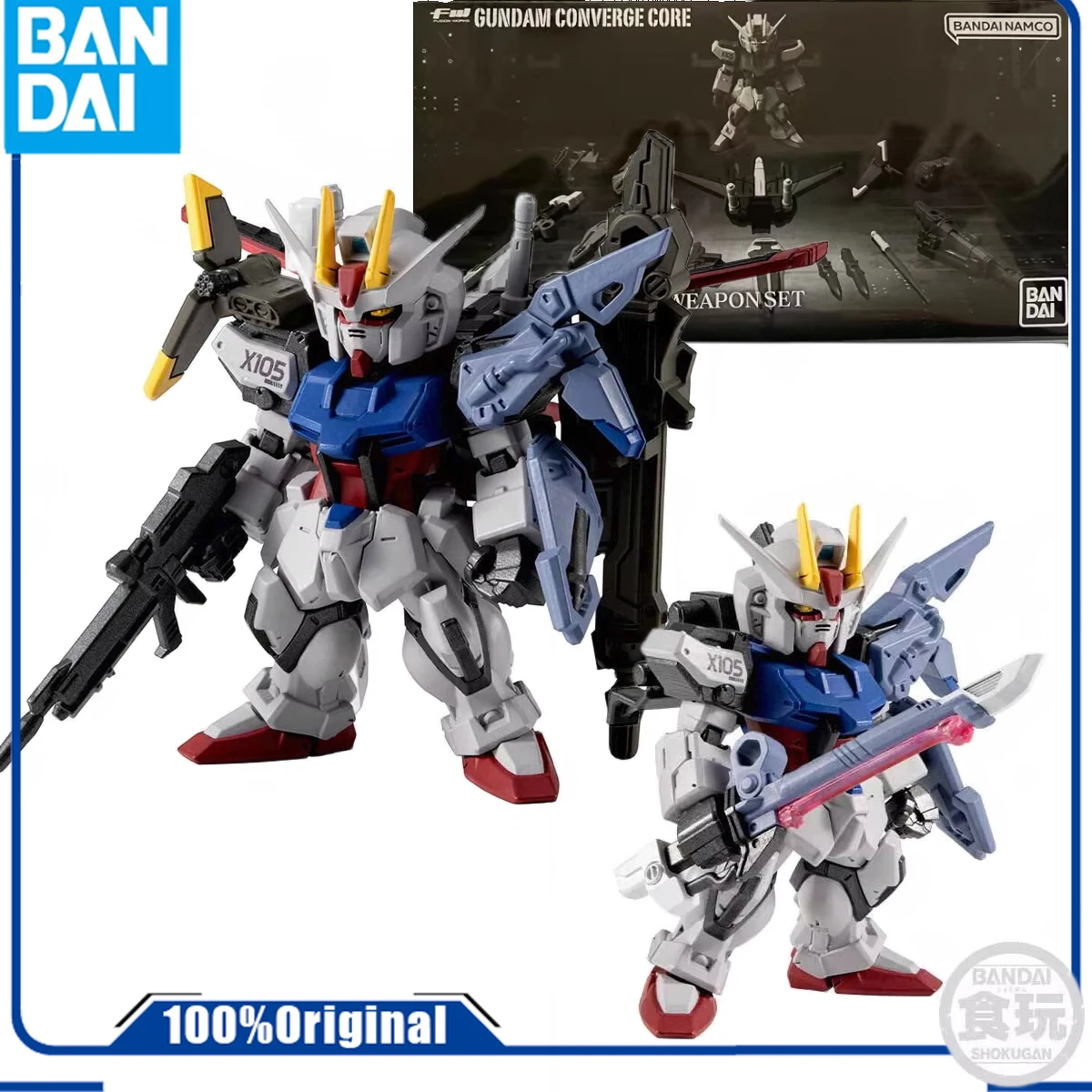 Bandai Genuine / OriginalMOBILE KIT SHOKUGAN ANIME FW GUNDAM CONVERGE CORE       Anime Action Figures Toys For  Boys Girls Kids