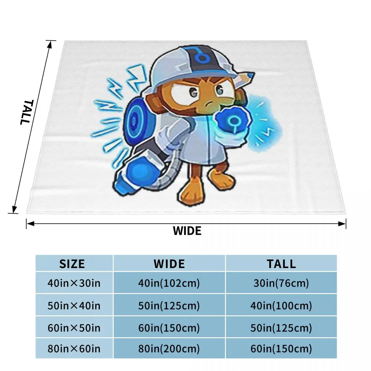 Singe Bloons Td 6 Blankets Soft Warm Flannel Throw Blanket Bedspread for Bed Living room Picnic Travel Home Sofa