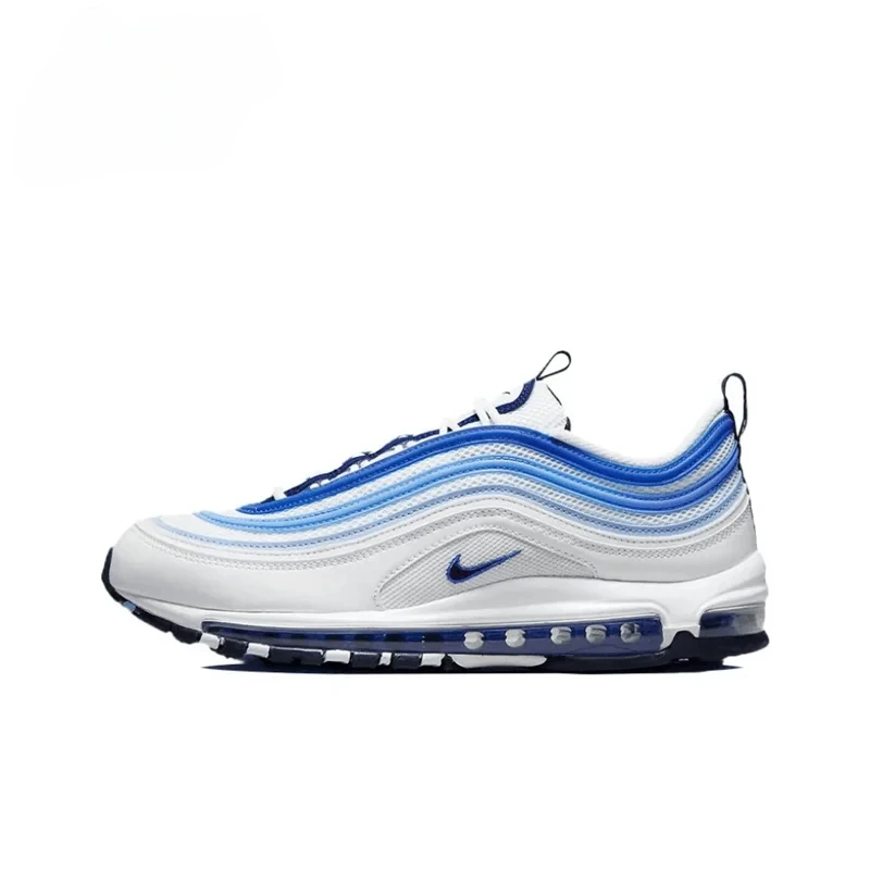 Nike Air Max 97 Men's and Women's Running Shoes Anti-slip Mesh Ventilation Wear Shock Comfortable Stylish Simple Versatile