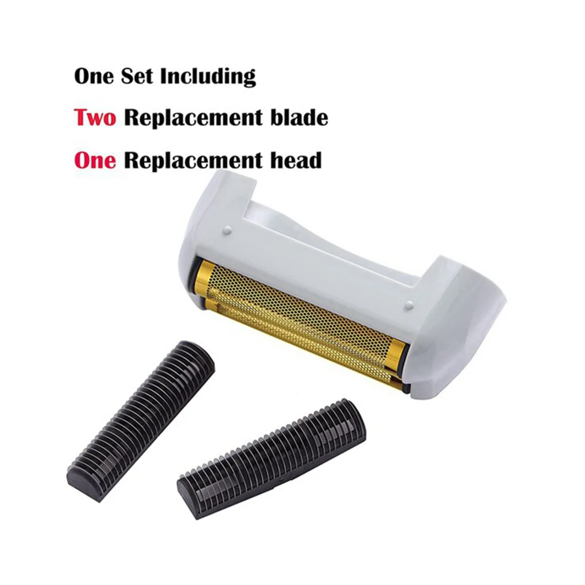 Professional Replacement Foil Shaver Blade Set Compatible with for 17160 17170 17205 17260 Gold