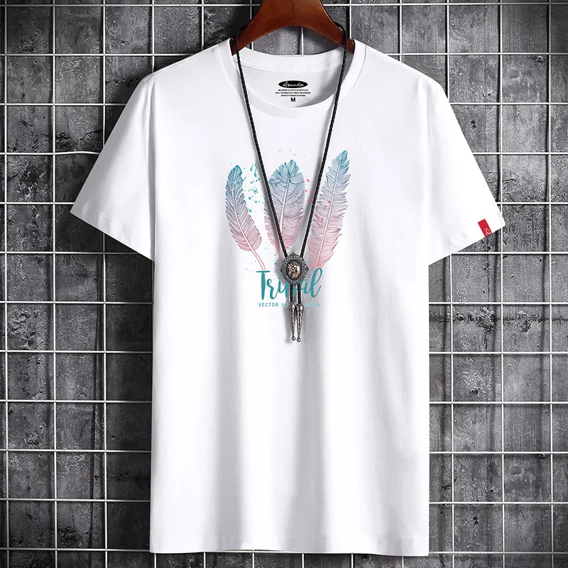 Summer New Fashion Anime Hip Hop T Shirt for Men 2022 Clothing Oversized Harajuku Retro Manga Goth Streetwear Vintage T-shirt